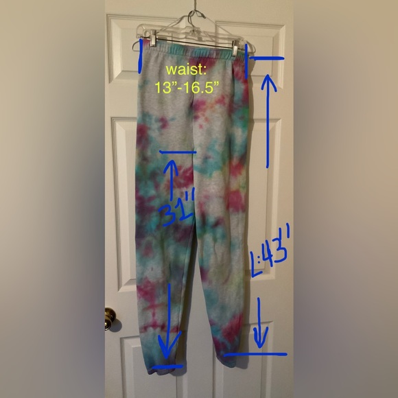 VINTAGE TIE DYE SWEAT PANTS. USA - Picture 10 of 10